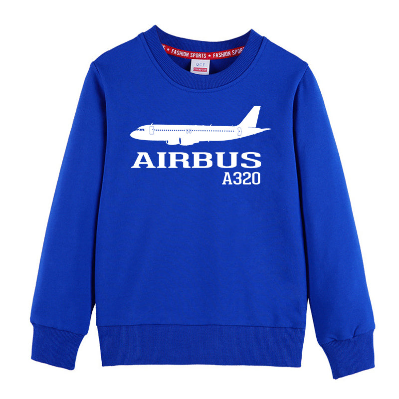 Airbus A320 Printed Designed "CHILDREN" Sweatshirts