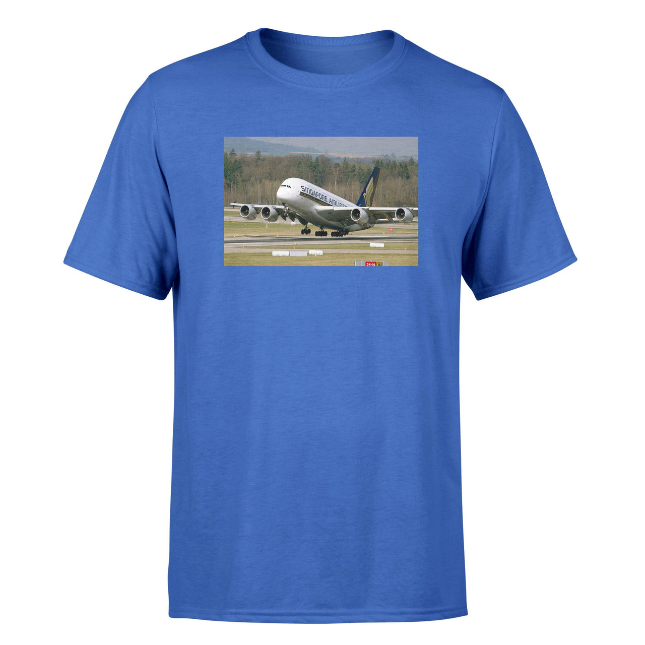 Departing Singapore Airlines A380 Designed T-Shirts