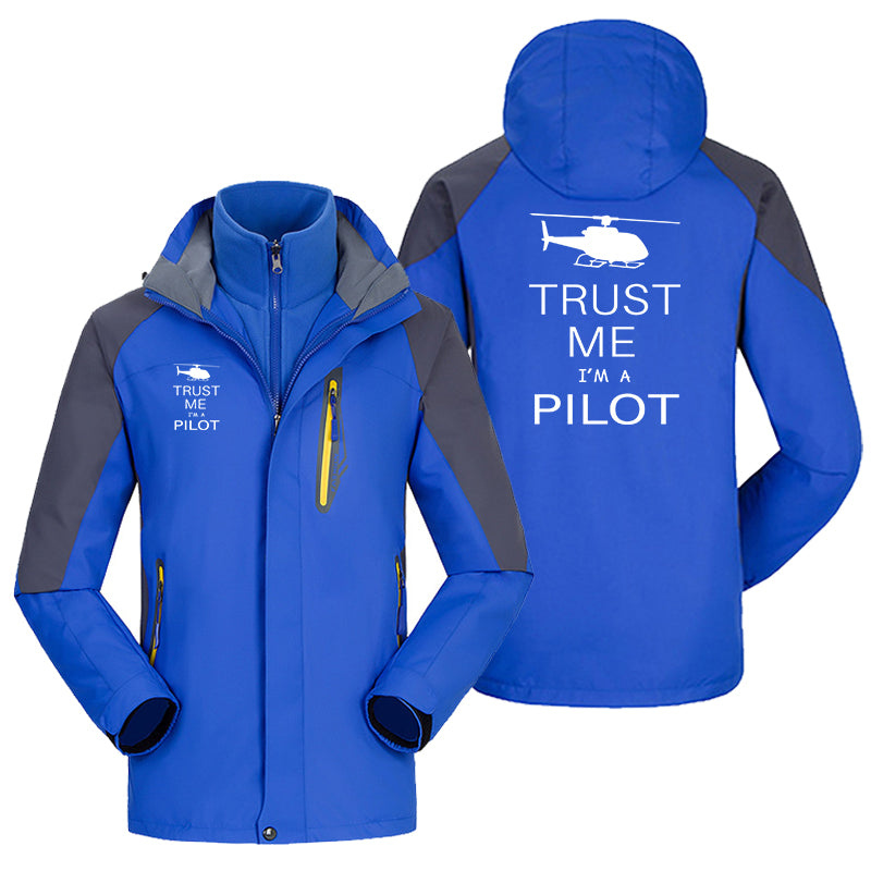 Trust Me I'm a Pilot (Helicopter) Designed Thick Skiing Jackets