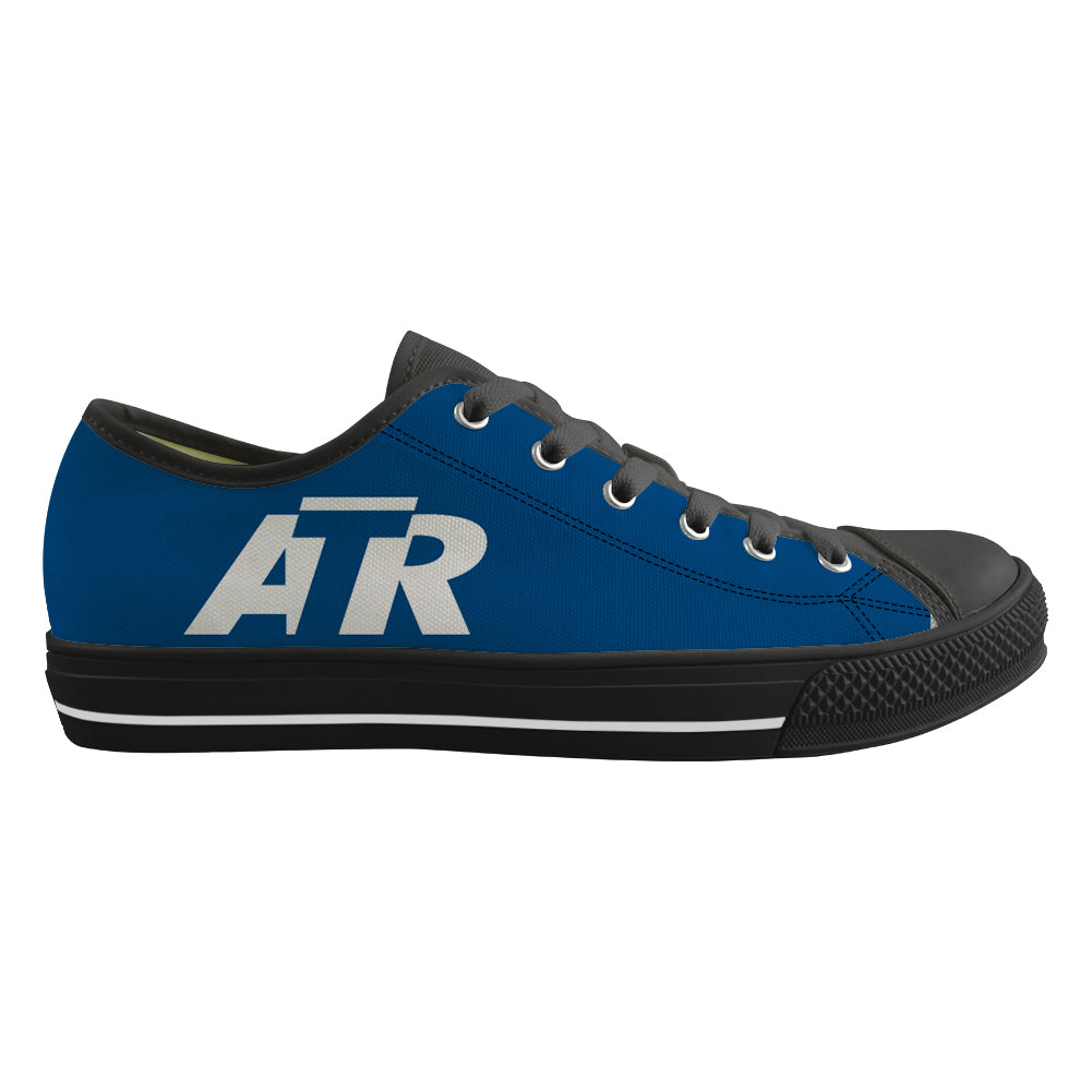 ATR & Text Designed Canvas Shoes (Women)