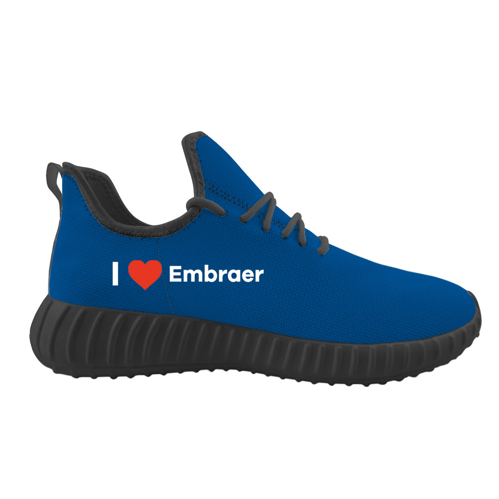 I Love Embraer Designed Sport Sneakers & Shoes (MEN)