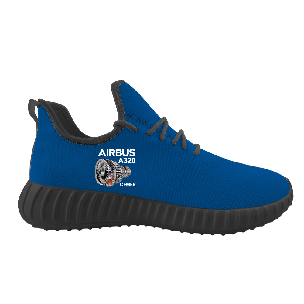 Airbus A320 & CFM56 Engine Designed Sport Sneakers & Shoes (MEN)