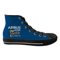 Thumbnail for Airbus A330 & Trent 700 Engine Designed Long Canvas Shoes (Women)