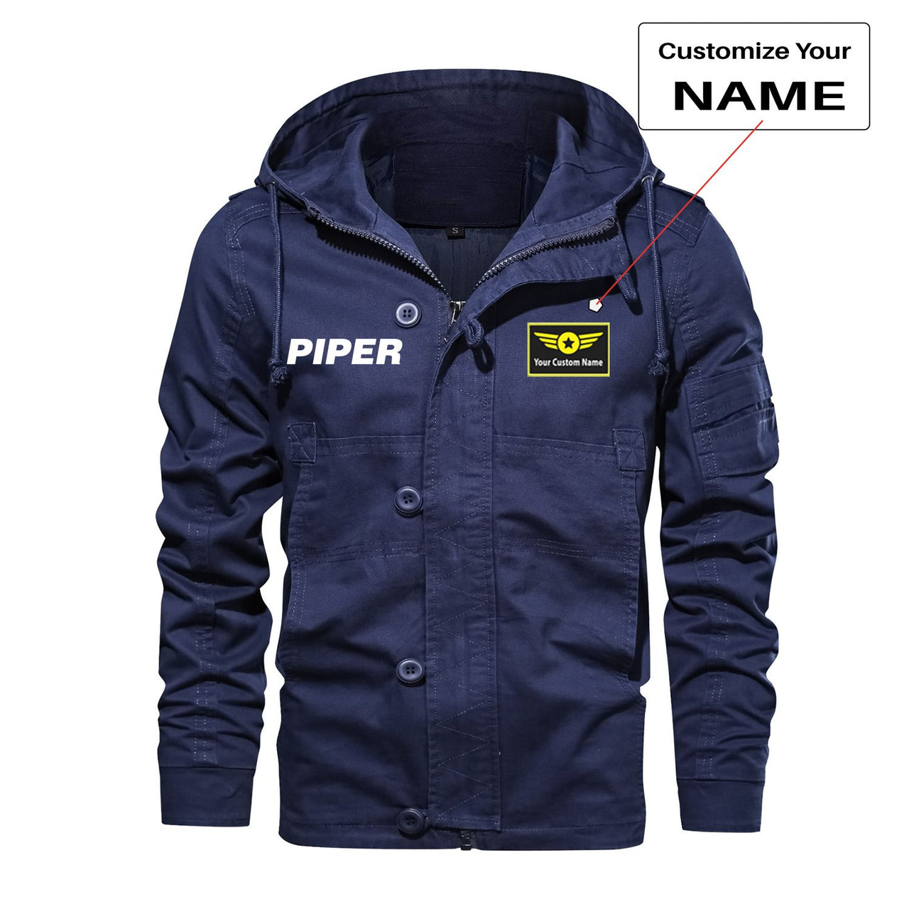 Piper & Text Designed Cotton Jackets