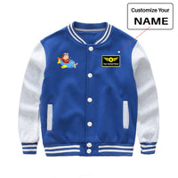 Thumbnail for Little Boy Operating an Airplane Designed 