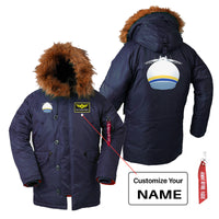 Thumbnail for Antonov 225 ROUND Designed Parka Bomber Jackets