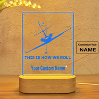 Thumbnail for This is How We Roll Designed Night Lamp