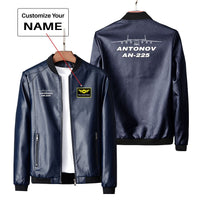 Thumbnail for Antonov AN-225 (26) Designed PU Leather Jackets