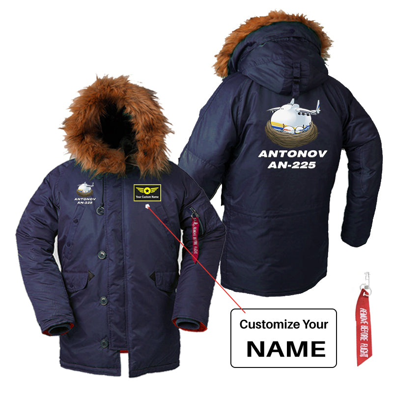 Antonov AN-225 (22) Designed Parka Bomber Jackets