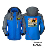 Thumbnail for Husband & Dad & Aircraft Mechanic & Legend Designed Thick Winter Jackets