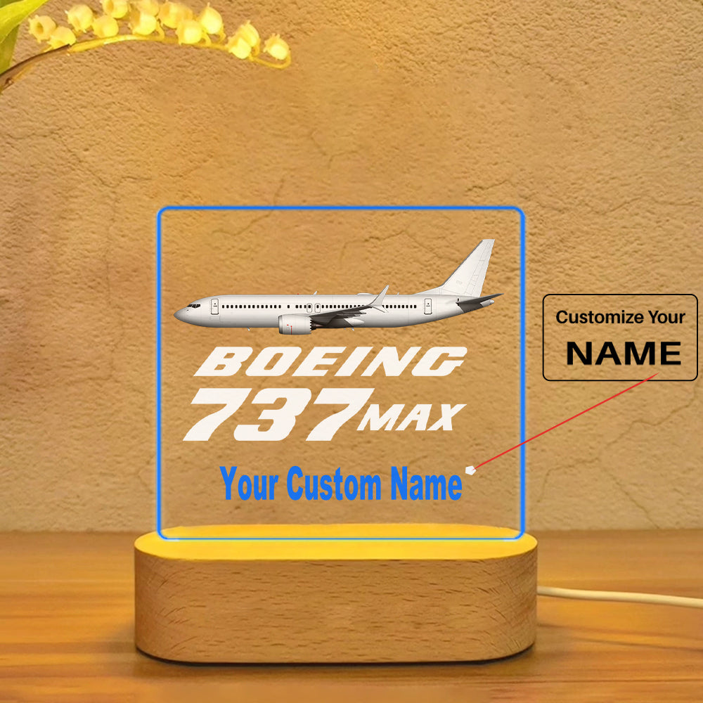 The Boeing 737Max Designed Night Lamp