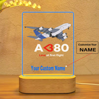 Thumbnail for Airbus A380 Love at first flight Designed Night Lamp