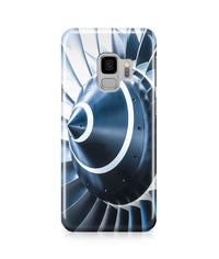Thumbnail for Blue Toned Super Jet Engine Blades Closeup Printed Samsung J Cases