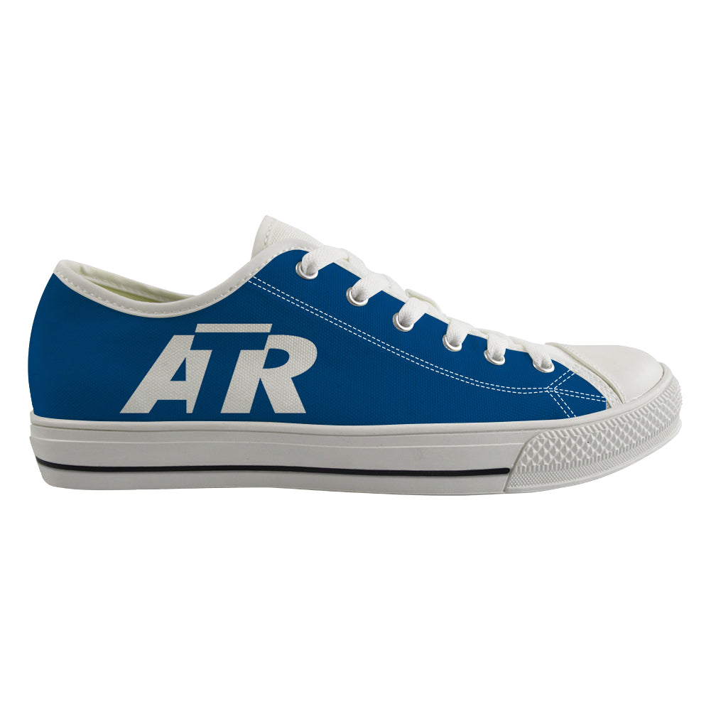 ATR & Text Designed Canvas Shoes (Women)