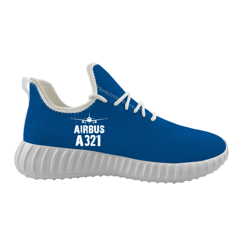 Airbus A321 & Plane Designed Sport Sneakers & Shoes (WOMEN)