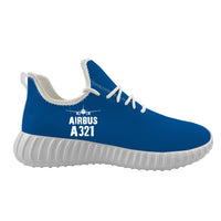 Thumbnail for Airbus A321 & Plane Designed Sport Sneakers & Shoes (WOMEN)