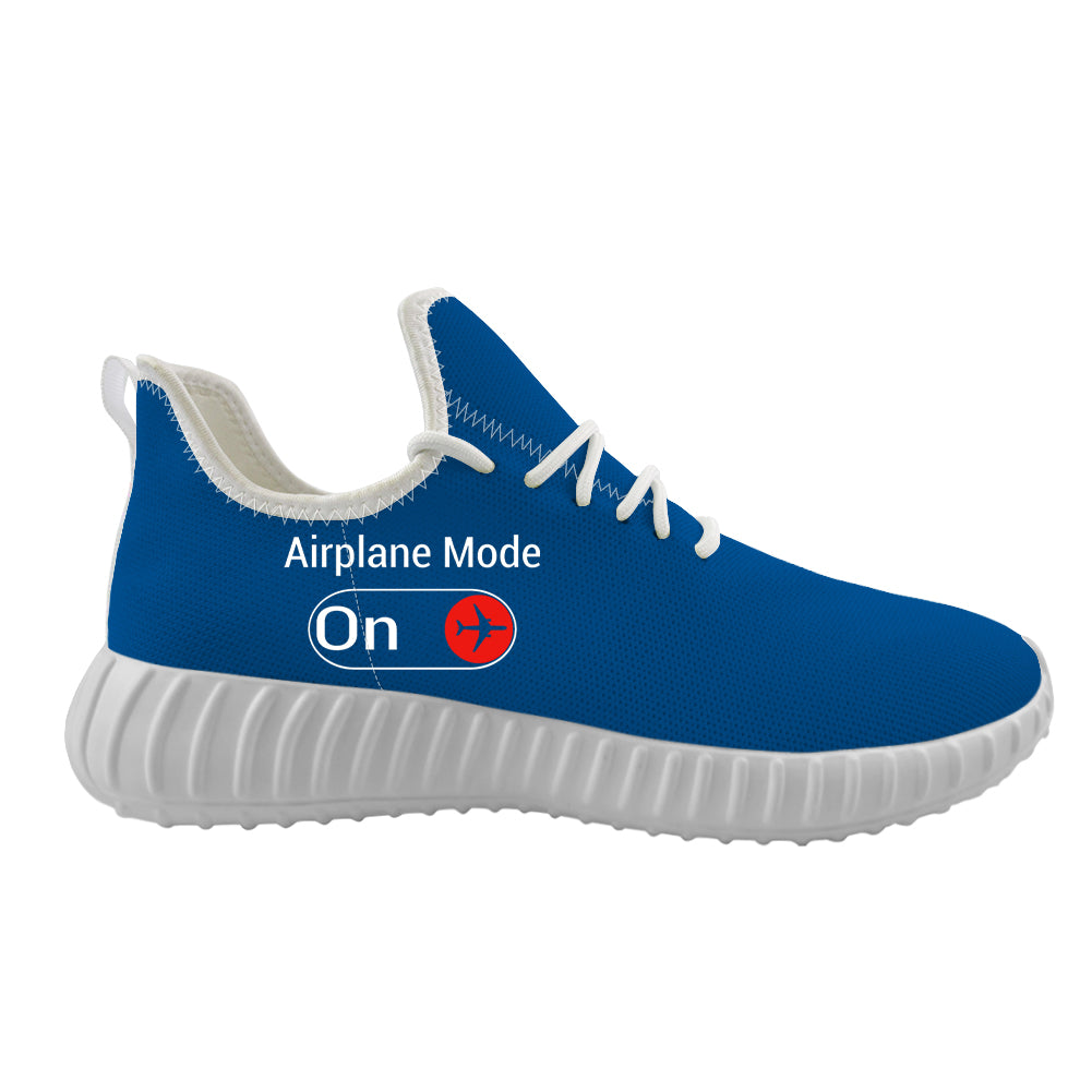 Airplane Mode On Designed Sport Sneakers & Shoes (WOMEN)