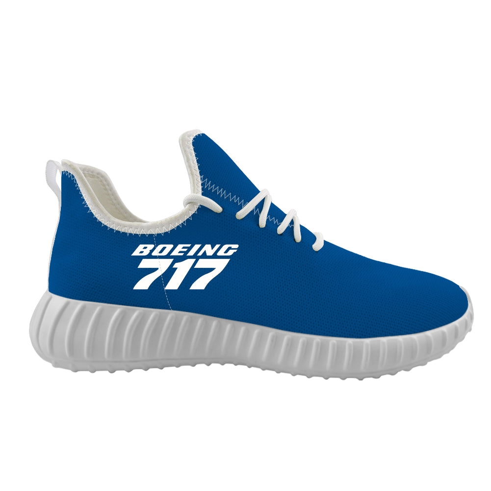 Boeing 717 & Text Designed Sport Sneakers & Shoes (MEN)