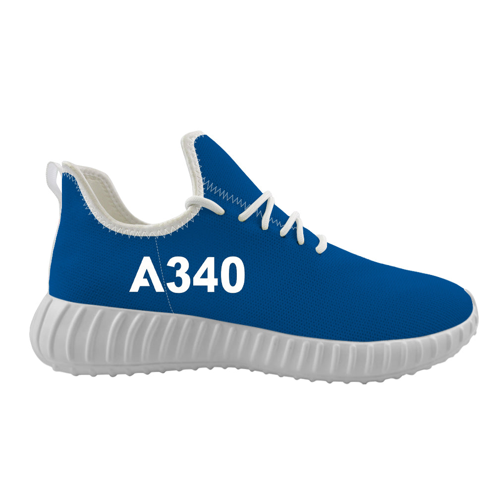 A340 Flat Text Designed Sport Sneakers & Shoes (WOMEN)