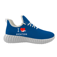 Thumbnail for I Love Aviation Designed Sport Sneakers & Shoes (MEN)