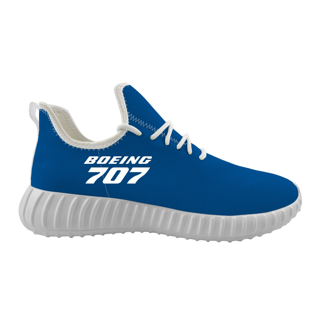 Boeing 707 & Text Designed Sport Sneakers & Shoes (MEN)