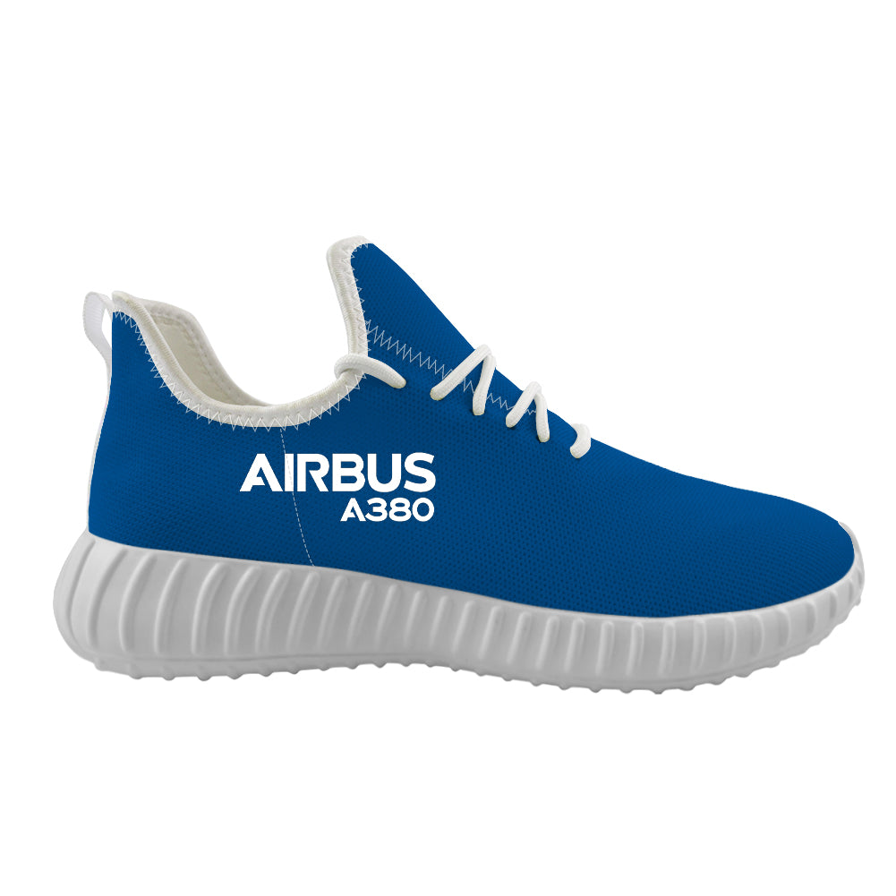 Airbus A380 & Text Designed Sport Sneakers & Shoes (MEN)