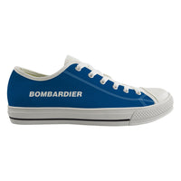 Thumbnail for Bombardier & Text Designed Canvas Shoes (Men)