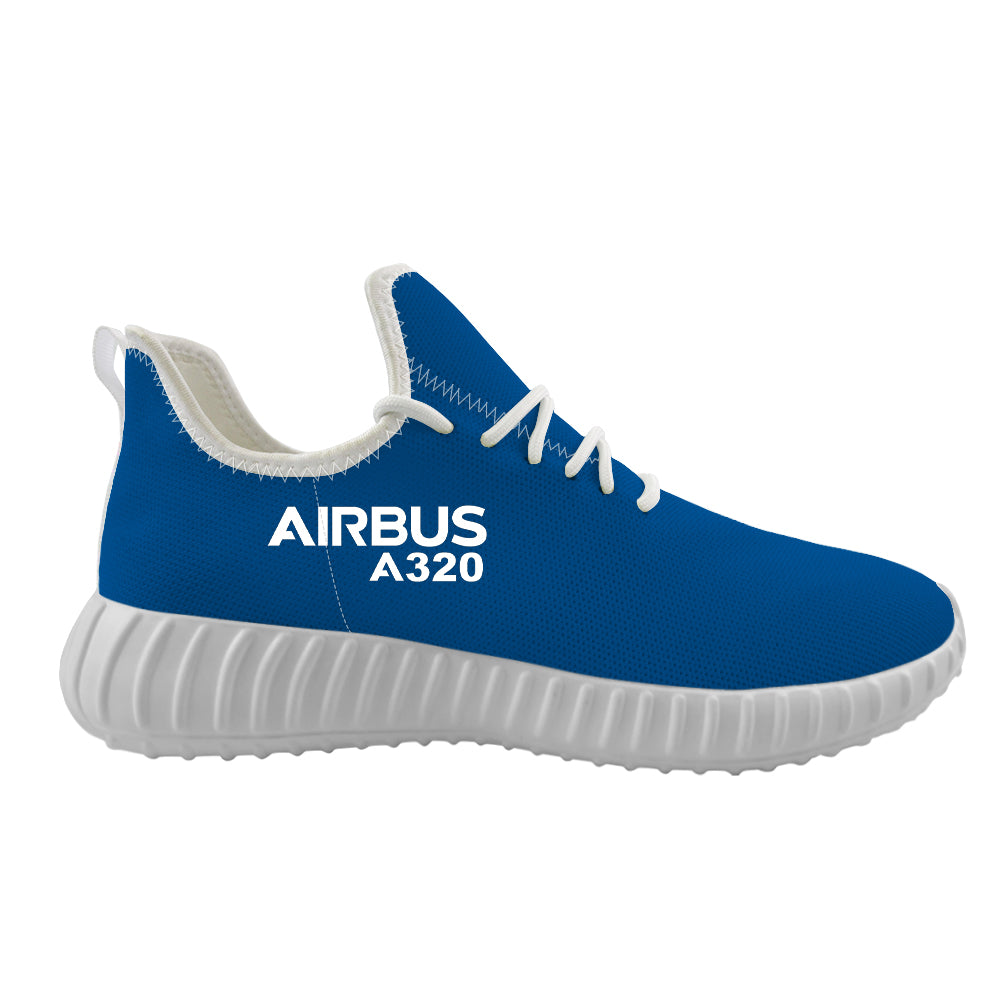 Airbus A320 & Text Designed Sport Sneakers & Shoes (WOMEN)