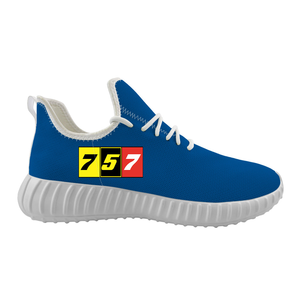 Flat Colourful 757 Designed Sport Sneakers & Shoes (WOMEN)
