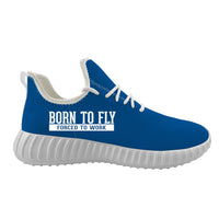Thumbnail for Born To Fly Forced To Work Designed Sport Sneakers & Shoes (MEN)
