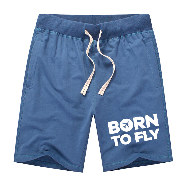 Born To Fly Special Designed Cotton Shorts