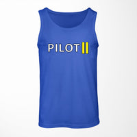 Thumbnail for Pilot & Stripes (2 Lines) Designed Tank Tops