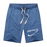 Thumbnail for Just Fly It 2 Designed Cotton Shorts