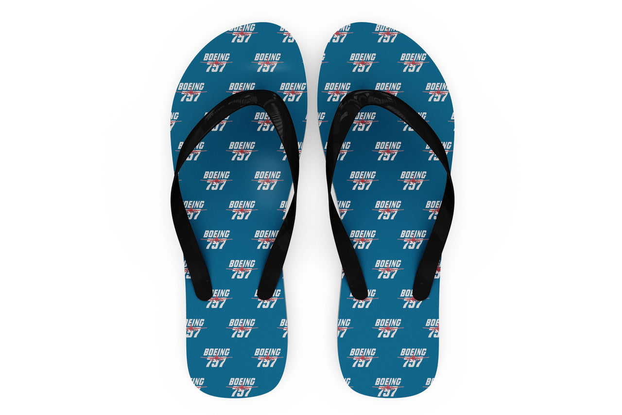 Amazing Boeing 757 Designed Slippers (Flip Flops)