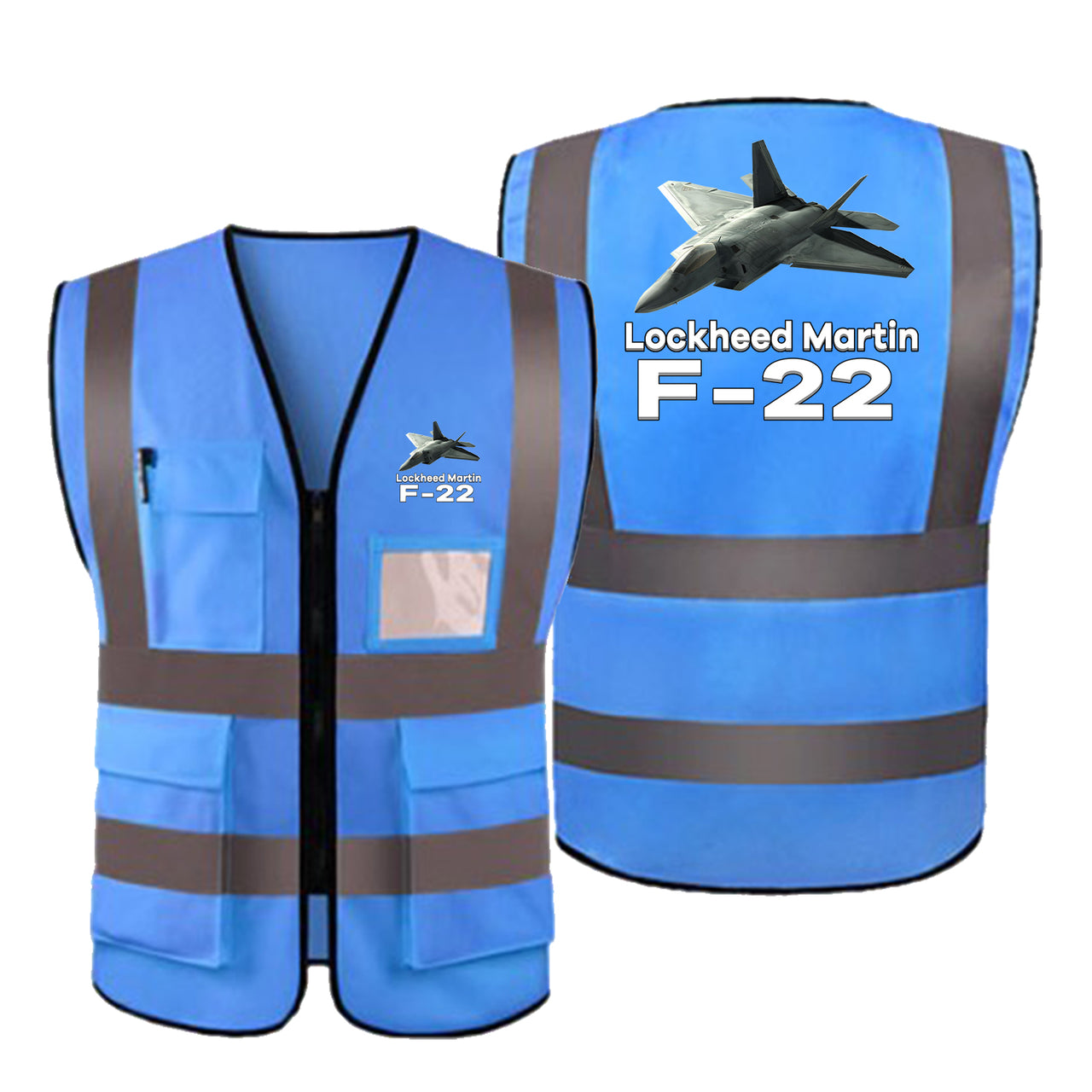 The Lockheed Martin F22 Designed Reflective Vests