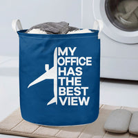 Thumbnail for My Office Has The Best View Designed Laundry Baskets