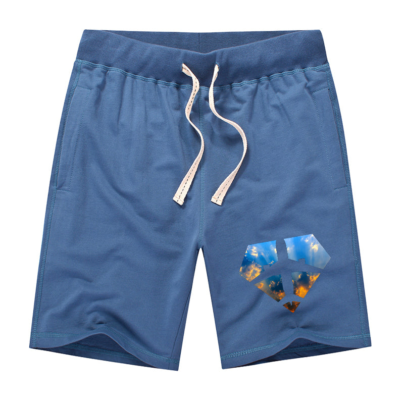 Supermen of The Skies (Sunrise) Designed Cotton Shorts