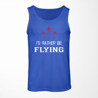 Thumbnail for I'D Rather Be Flying Designed Tank Tops