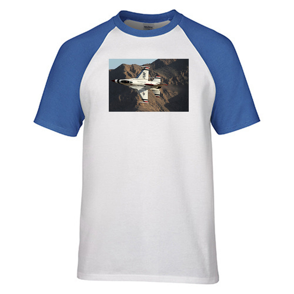 Amazing Show by Fighter Jet 16 Designed Raglan T-Shirts