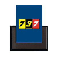 Thumbnail for Flat Colourful 737 Designed Magnets