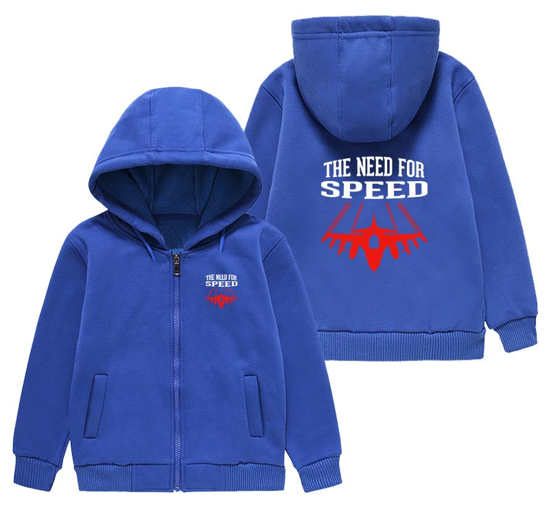 The Need For Speed Designed "CHILDREN" Zipped Hoodies