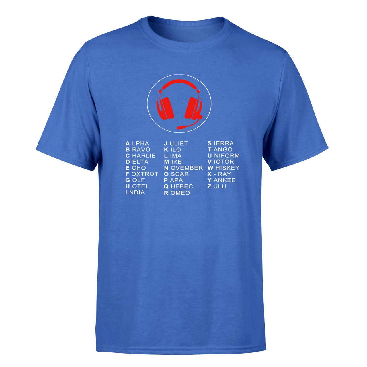 Aviation Alphabet 3 Designed T-Shirts