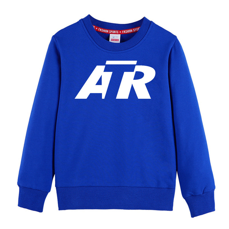 ATR & Text Designed "CHILDREN" Sweatshirts