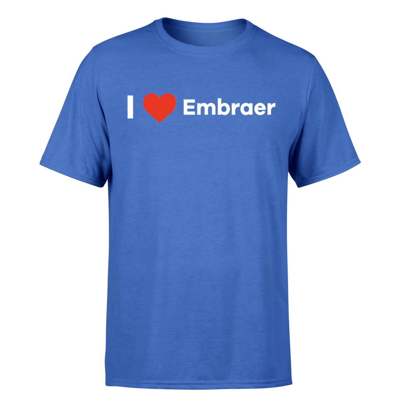 I Love Embraer Designed T-Shirts