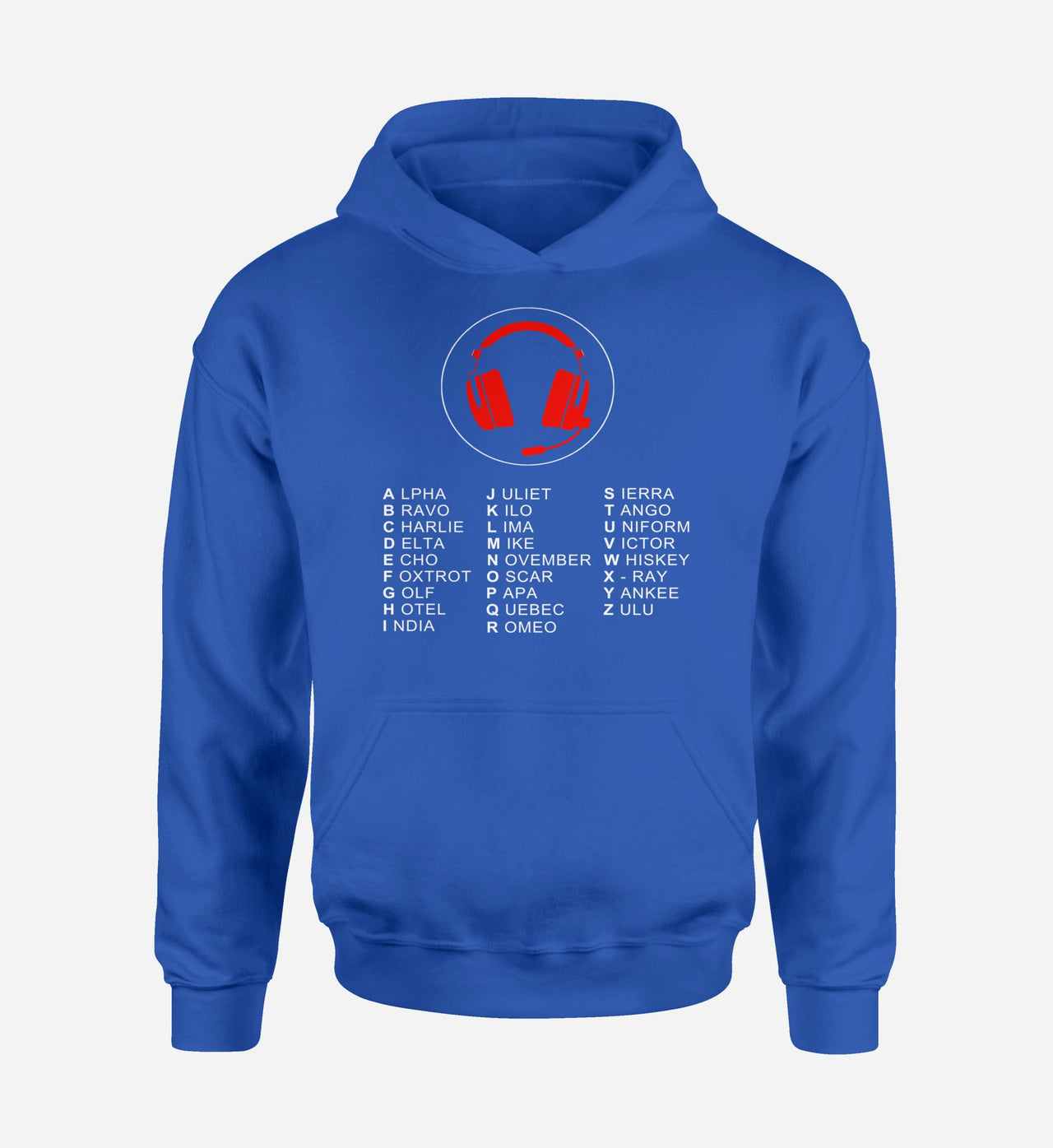 Aviation Alphabet 3 Designed Hoodies