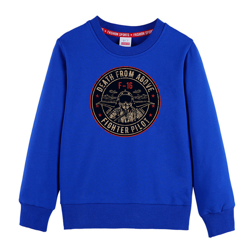 Fighter Jet 16 - Death From Above Designed "CHILDREN" Sweatshirts