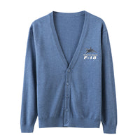 Thumbnail for The McDonnell Douglas F18 Designed Cardigan Sweaters