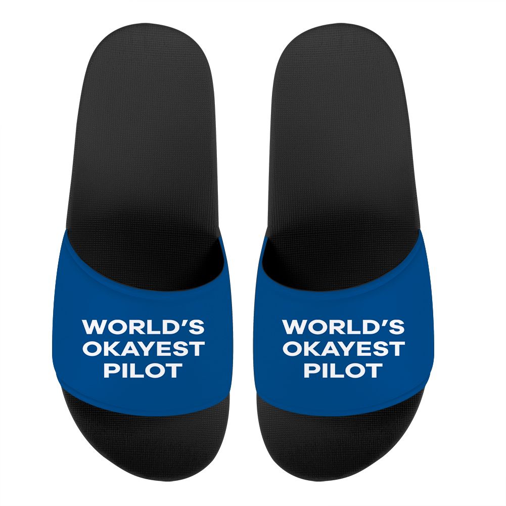 World's Okayest Pilot Designed Sport Slippers