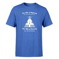 Thumbnail for One Mile of Runway Will Take you Anywhere Designed T-Shirts
