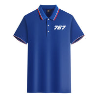 Thumbnail for 767 Flat Text Designed Stylish Polo T-Shirts
